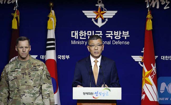 S. Korea, U.S. Decide to Deploy THAAD in U.S. Forces Korea